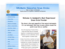 Tablet Screenshot of drumaticinnovation.com